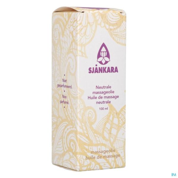 Sjankara Huile Massage Neutrale 100ml