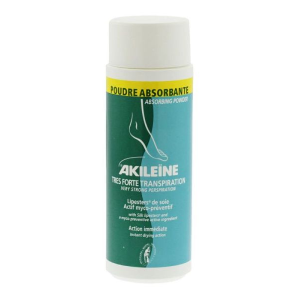 Akiléine Poudre Absorbante Transpiration des  Pieds 75 Gr