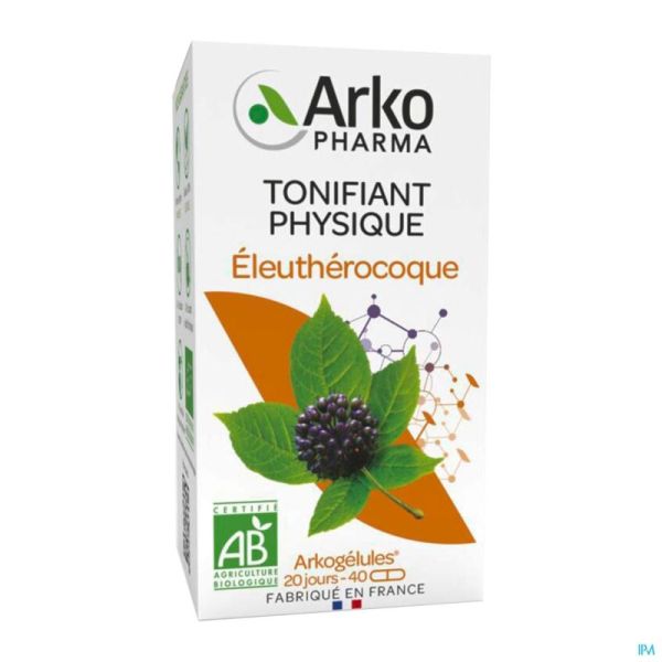 Arkogelules Eleutherocoque Bio Gélules 40