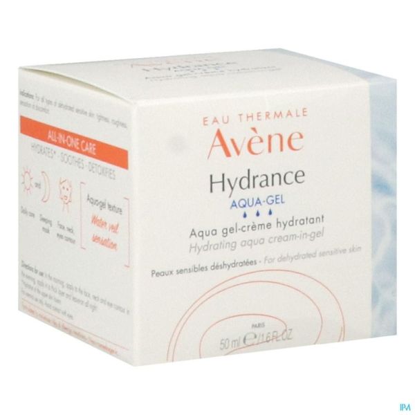 Avène Hydrance Aqua Gel Crème Hydratante 50ml