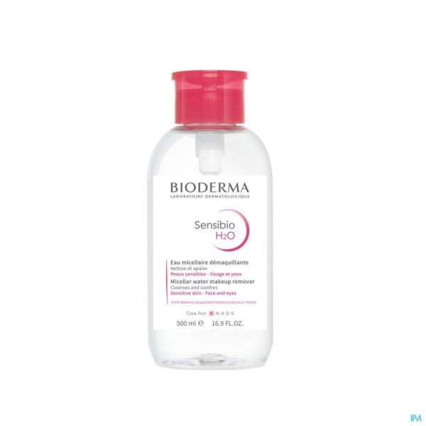 Bioderma Sensibio H20 Lotion Micellaire Pompe 500 Ml