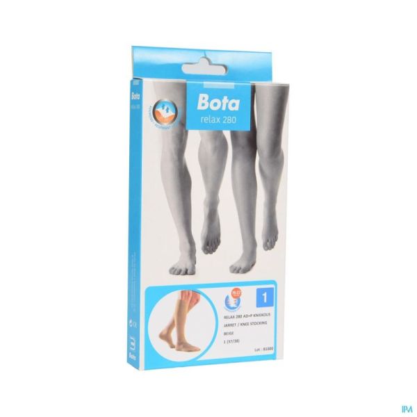 Bota Relax Bas De Genou 280 Beige T1 1 P