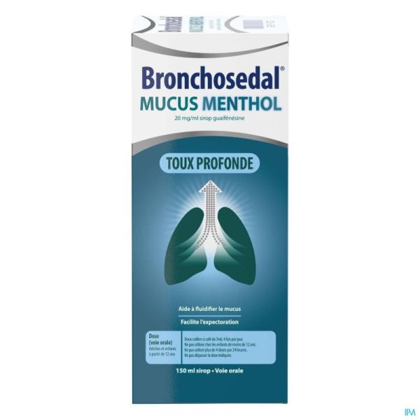 Bronchosedal Mucus Menthol Sirop 150 Ml