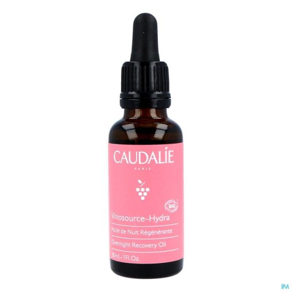 Caudalie Vinosource-Hydra Huile de Nuit Régénérante 30ml Prix Permanent