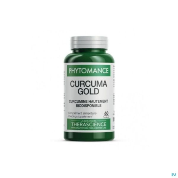 Curcuma Gold Gélules 60 Phytomance Pt273
