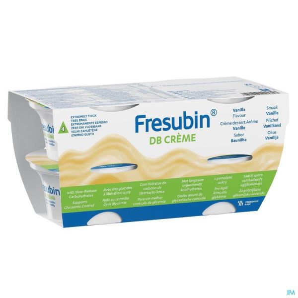 Fresubin Db Crème Vanille 4x125 Gr