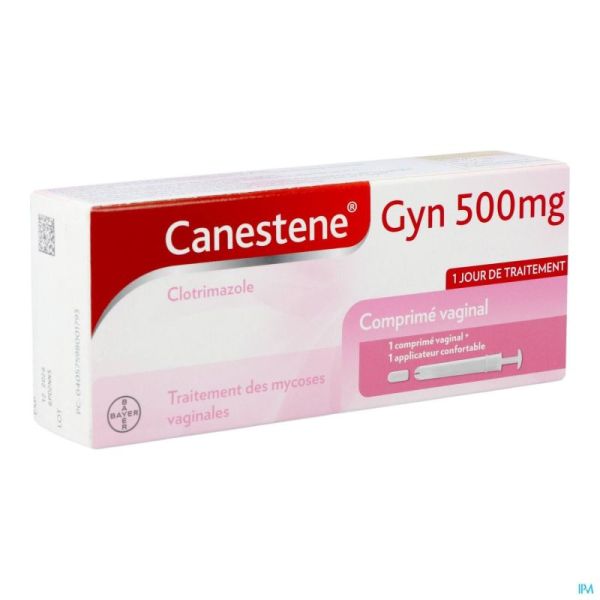 Gyno-canestene Clotrimazole Vag Comprimés 1 P