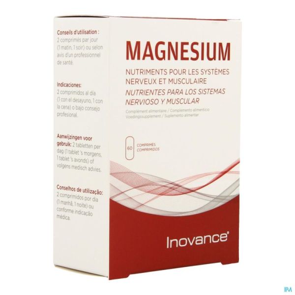 Inovance Magnesium Ca080 60 Comprimés