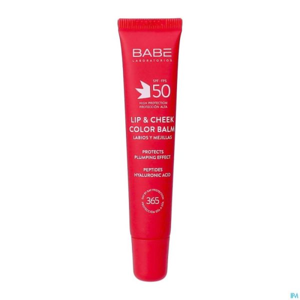 Lip&cheek Spf50 Color Balm Red 20ml