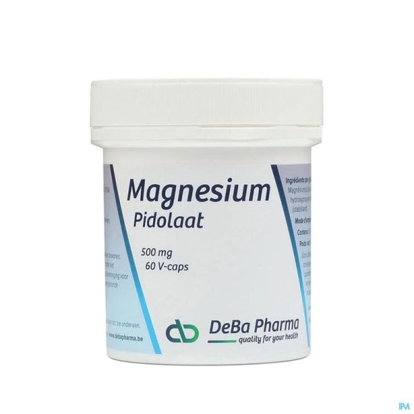 Magnesiumpidolate Deba 60 V-gélules 500 Mg
