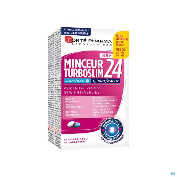 Minceur 24 Jour/Nuit 45+ Duo 2x28 Comprimés Forte Pharma