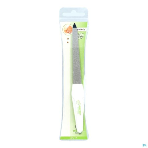 Mörser lime à ongles saphir, gros et fin 15 cm N°16