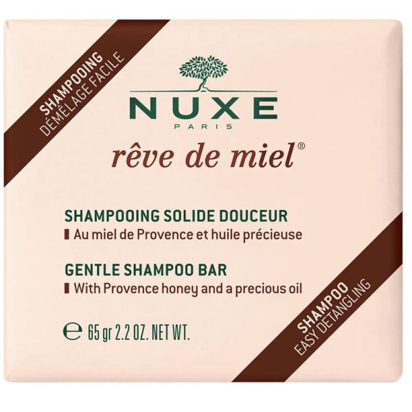 Nuxe Rêve de Miel Shampooing Solide Douceur 65g Prix Permanent