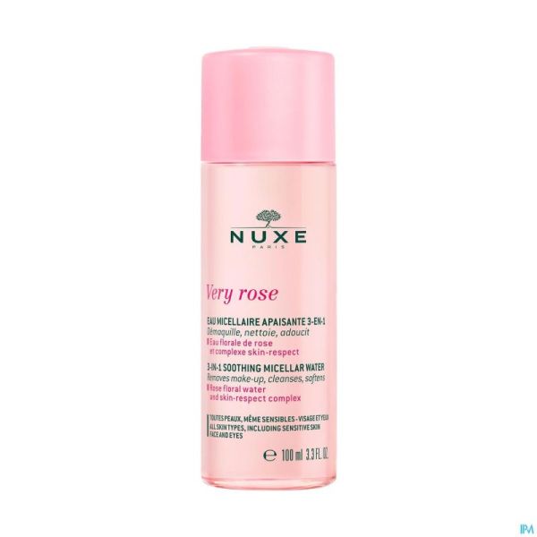 Nuxe Very Rose Eau Micel. Apaisante 3en1 100ml 