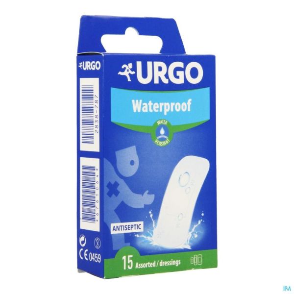 Urgo Waterproof Pansement 15 Pièces