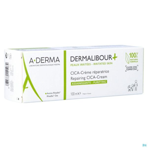 Aderma Dermalibour+ Cicacreme Réparatrice 100ml