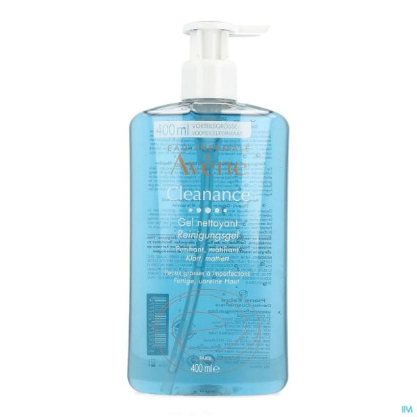 Avène Cleanance Gel Nettoyant 400ml