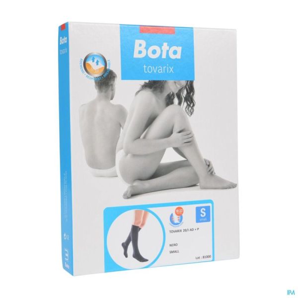 Bota Tovarix 20/1 Adulte +p Bas Nero Peaux Mixtes 1 Pa