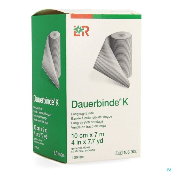 Dauerbinde K 10cmx7m 1 Pièce