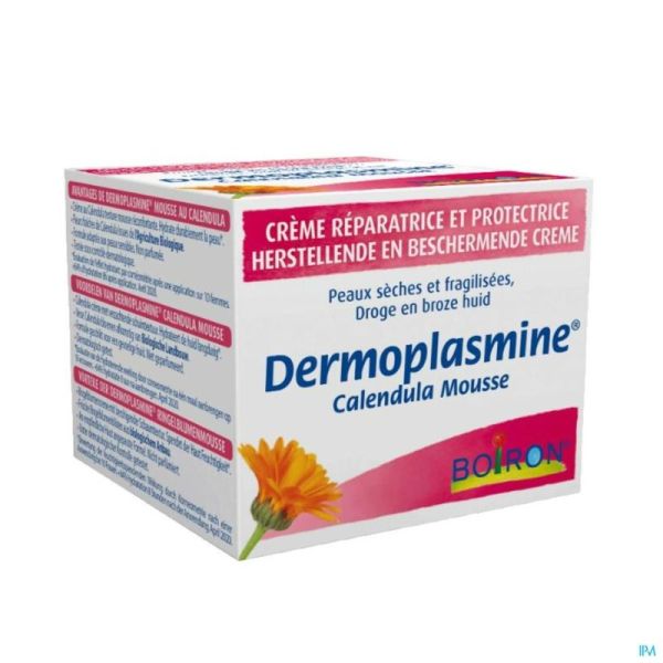 Dermoplasmine Calendula Mousse Crème Pot 20g