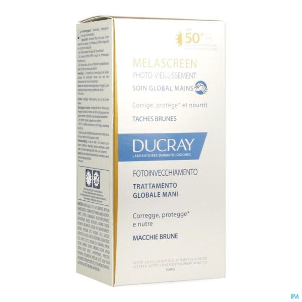 Ducray Melascreen Photo-vieillissement Crème Mains