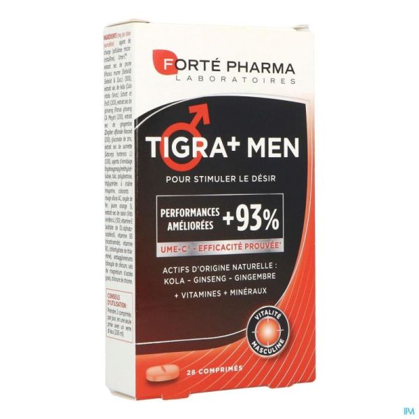 Energie Tigra+ Men Forte Pharma  28 Comprimés