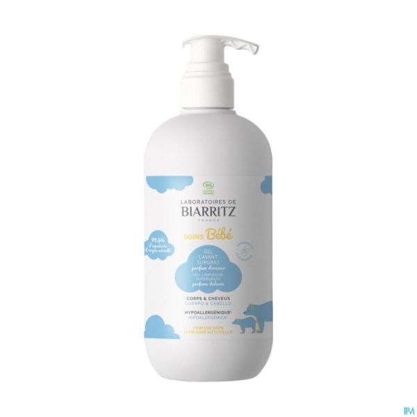Gel Lavant Surgras Parfum Douceur 500ml Biarritz