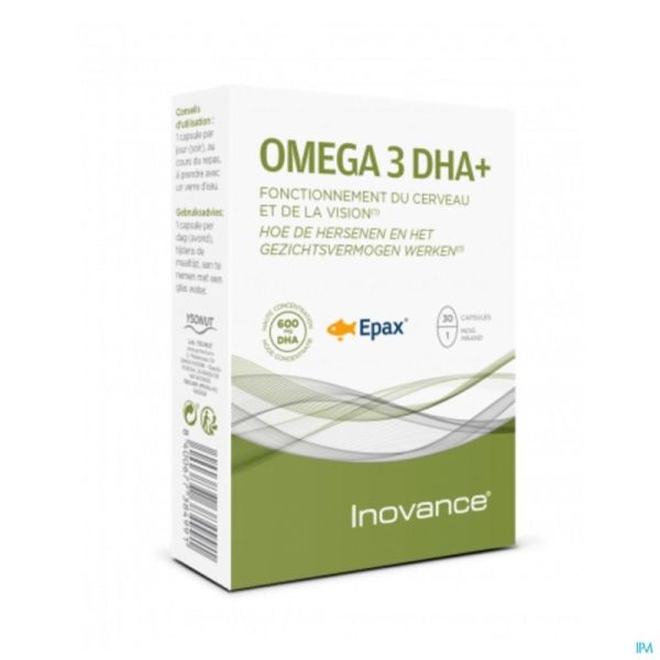 Inovance Omega 3 Dha+ Gélules 30