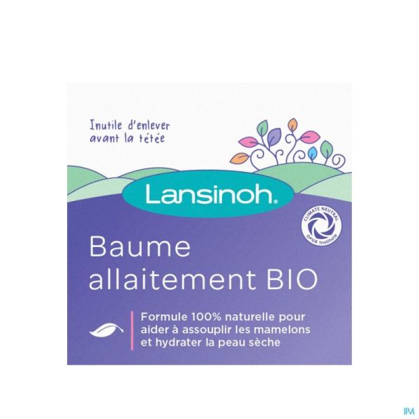 Lansinoh Baume Allaitement Bio 60ml