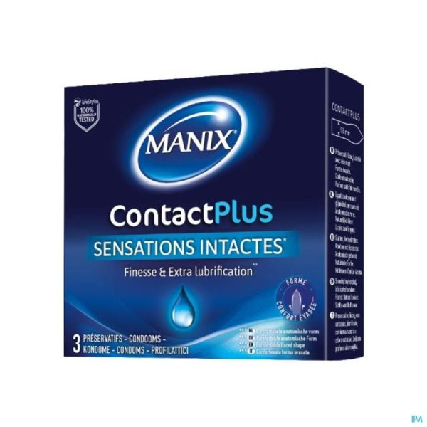 Manix Contact Plus Préservatifs 3