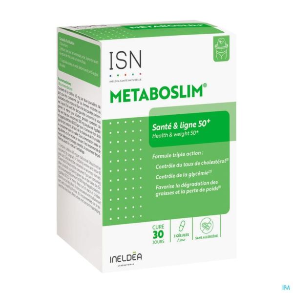 Metaboslim Isn 90 Gélules Cure 30 Jours