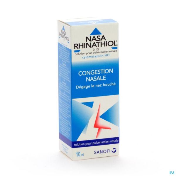 Nasa Rhinathiol Spray Nasal Adultes 10 Ml