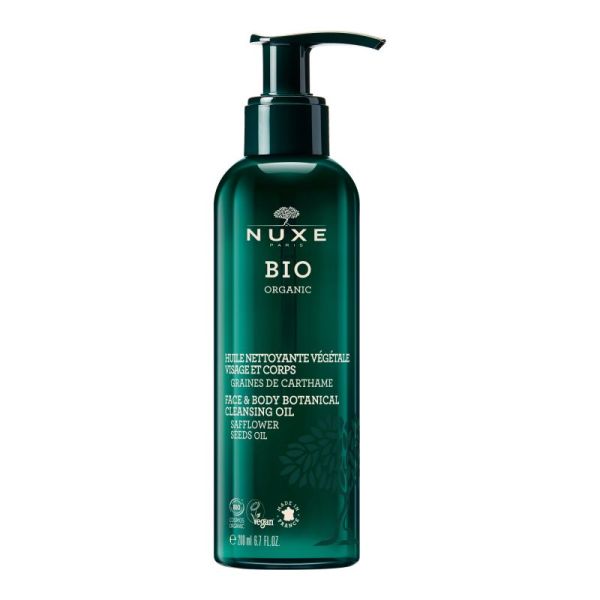 Nuxe Bio Huile Nettoyante Végétale pour Visage et Corps 200ml Prix Permanent