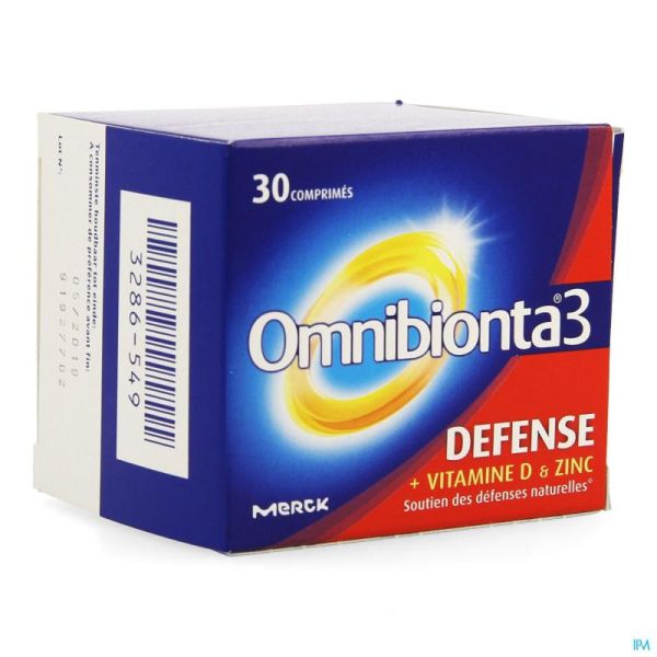 Omnibionta-3 Defense Pot Comprimés 30