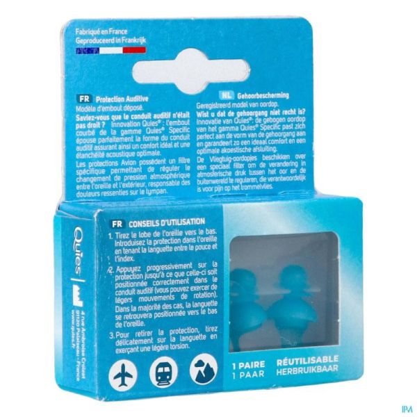 Quies Protection Auditive Specific Avion Adult