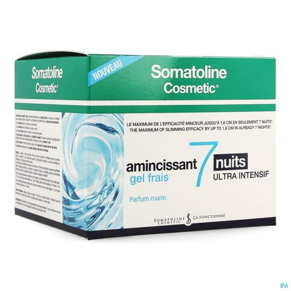 Somatoline Cosmetic Amincissant 7 Nuits Gel Effet Frais 400ml Promo
