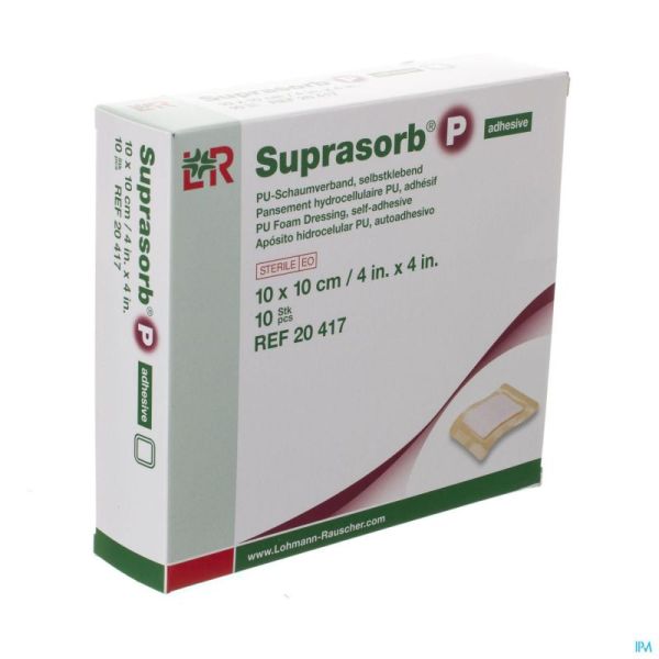 Suprasorb P 10x10cm Pu Wcl 20417 10 St