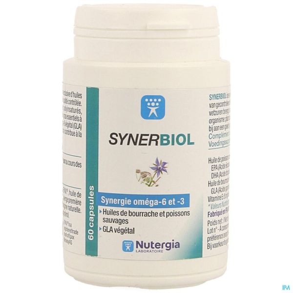 Synerbiol Gélules 60