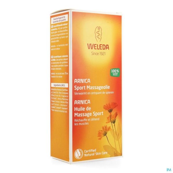Weleda Arnica Huile Massage 200 Ml
