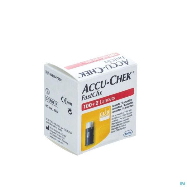 Accu Chek Fastclix Lancet 17x6 Lancets