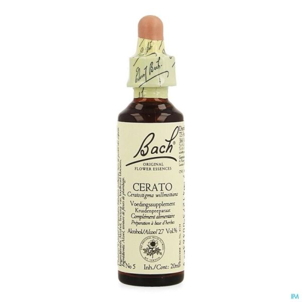 Bach Fleurs Cerato 3409 20 Ml