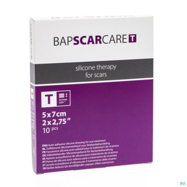 Bap Scar Care T 5x7cm 60-0507 10 Pièce