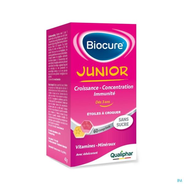 Biocure Vitamines Junior 60 Etoiles A Croquer