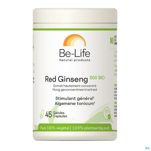 Biolife Red Ginseng 500 45 Gélules 