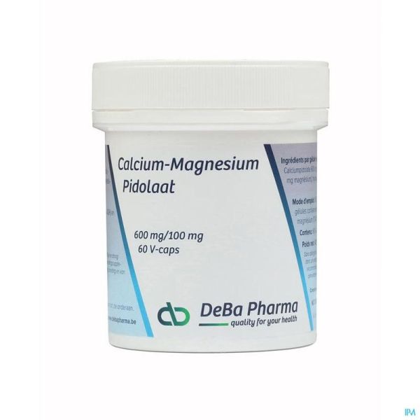 Calcium Mg Pidol Deba 60 Gélules 600/100 Mg