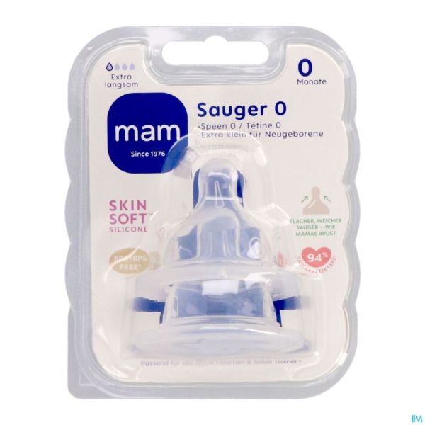 Mam Tétine Skinsoft Taille 0
