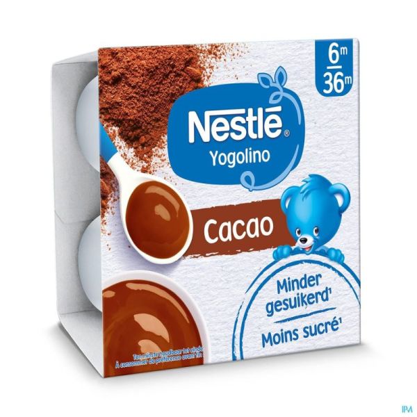 Nestle Baby Dessert Chocolat Pot 4x100g