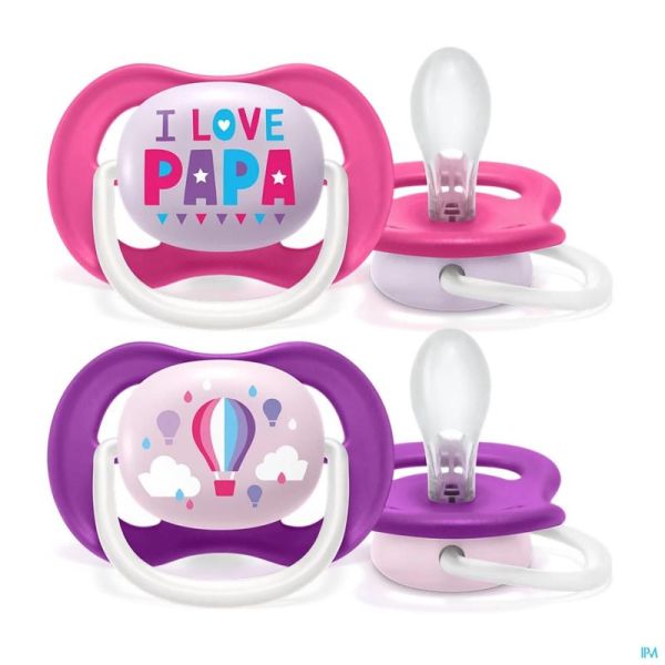 Philips Avent Sucette 6m+ Happy Girl