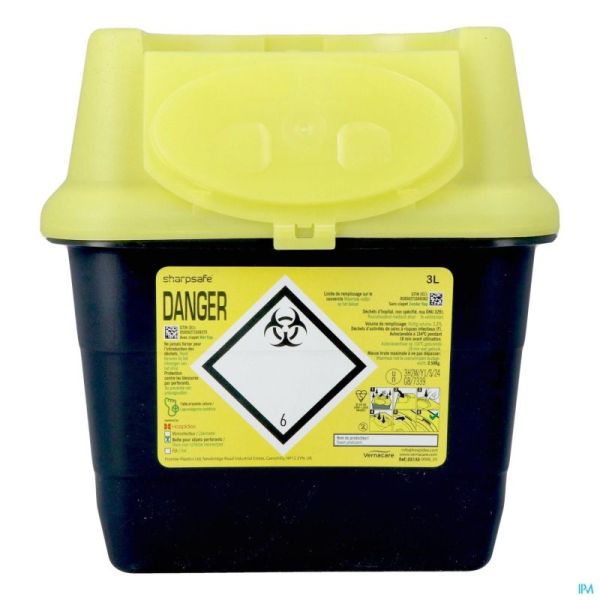 Sharpsafe Container Aiguilles 3l 4145