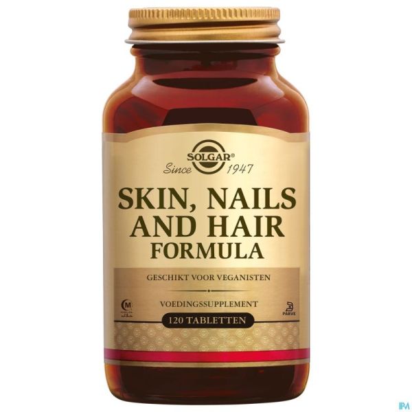 Solgar Skin Nails And Hair Formula Comprimés 120